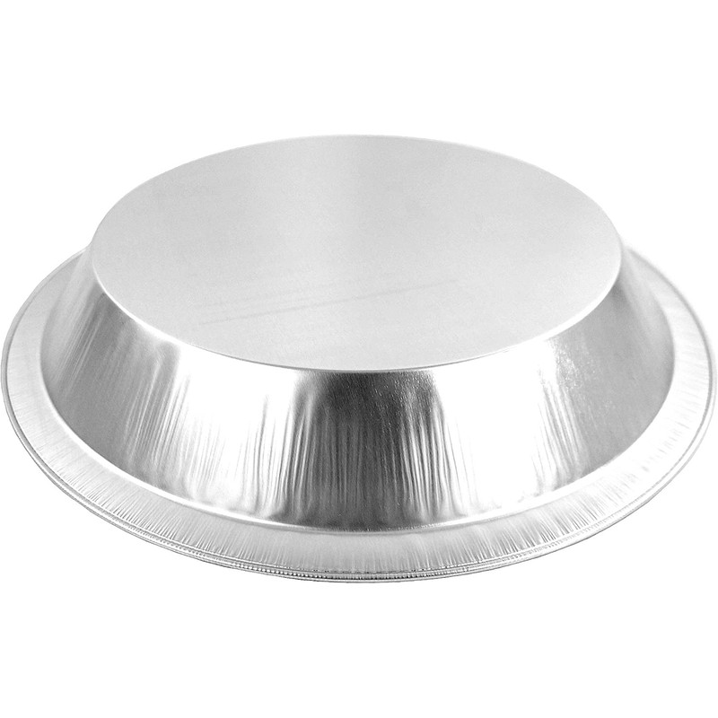 Handi-Foil 9" Smooth-Wall Aluminum Foil Extra-Deep Pie Pan Plate Tin