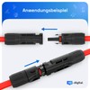HB-DIGITAL Solar crimp set: 6x solar plugs for solar modules