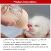 Pet Feeding Bottle for Puppies and Kittens,50ml Yellow