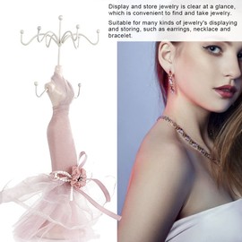 Jewelry Display- Lady Model Dress Stand Holder for Women Girl Gifts[Small Model]