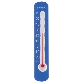 enpekkusu Weather Meter, Thermometer Magnetic Thermo Mini Vertical Blue TG – 2516 