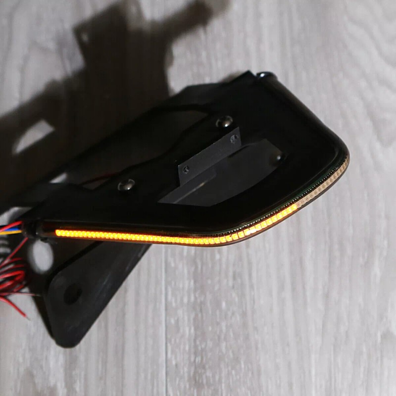 Rudyness US LED Fender Eliminator Integrated Tail Light For Husqvarna