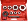 Ratchet Pipe Threader Kit, BSPT 7 Size Pipe Threader 3/8"