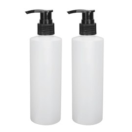 Semme Dispensador de Aceite de Masaje de 2 Piezas, Botella Reutilizable de 250 ml con Bomba para Cremas, Lociones, SPA y Uso en Salón