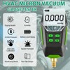 Digital Vacuum Tester, Professional Accuracy, Large Screen Display, 1/16 Inch
