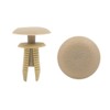 uxcell 40 Pcs 8mm Beige Truck Car Auto Bumper Fender