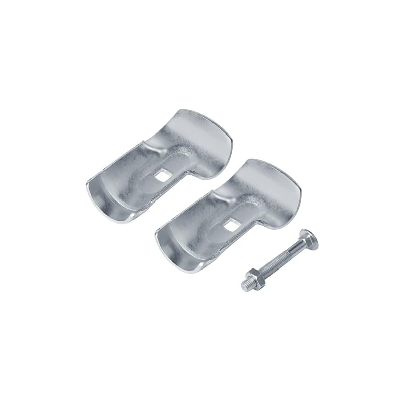 OTTFF 4 Pack 2" (1-7/8" OD) End Rail Clamp T