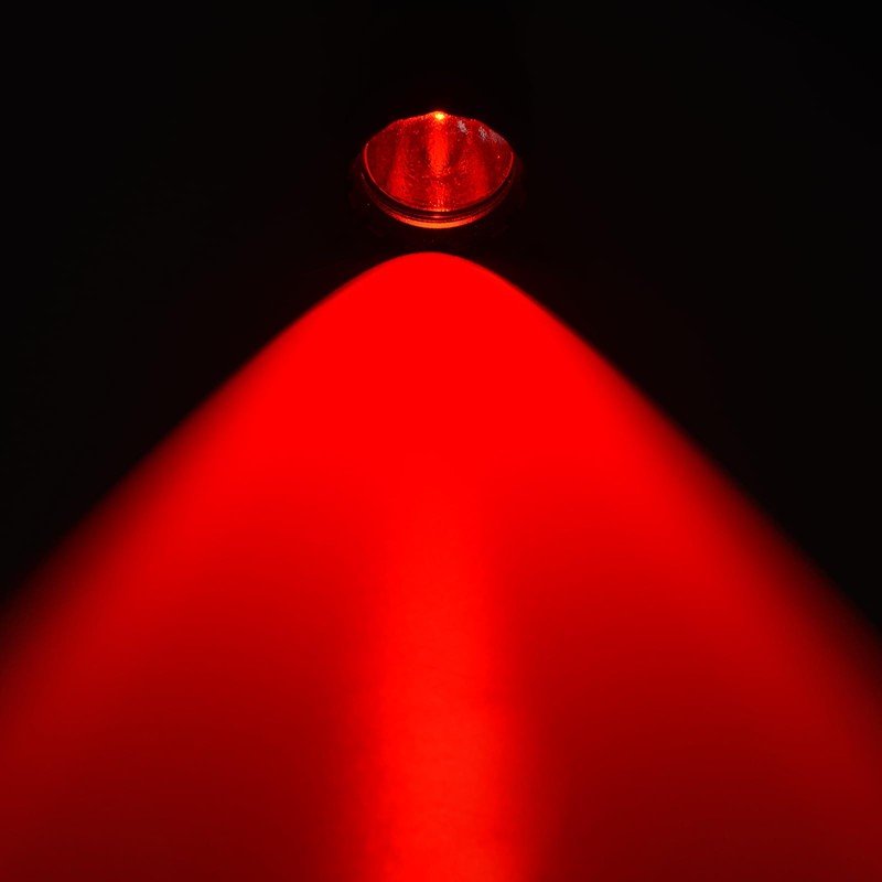 ULTRAFIRE Red LED Flashlight, 10W Single Mode Red Light Flashlight