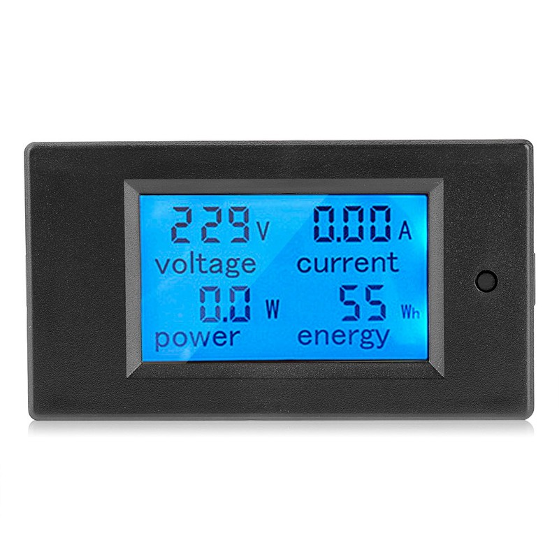 100A AC 80~260V Digital Power Meter Monitor Voltage KWh Watt