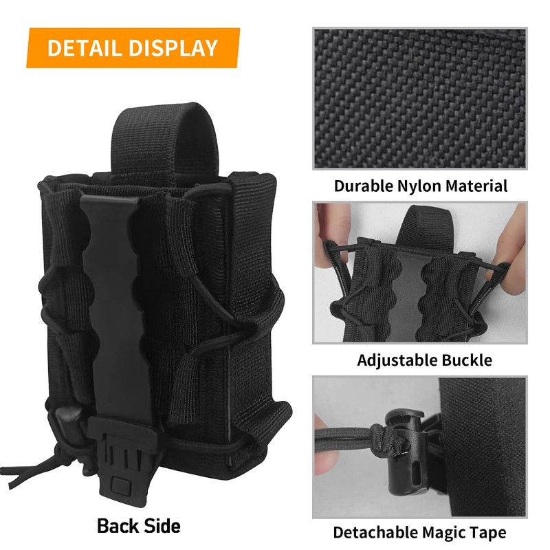 Handcuff Holster Case, Molle Hand Cuff Holder Pouch for Duty