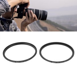 77mm Magnetic Lens Filter Adapter Ring, Converts 77mm Screw Thread Filter to Magnetic Filter, Magnetic Camera Lens Filter Adapter Ring Set
