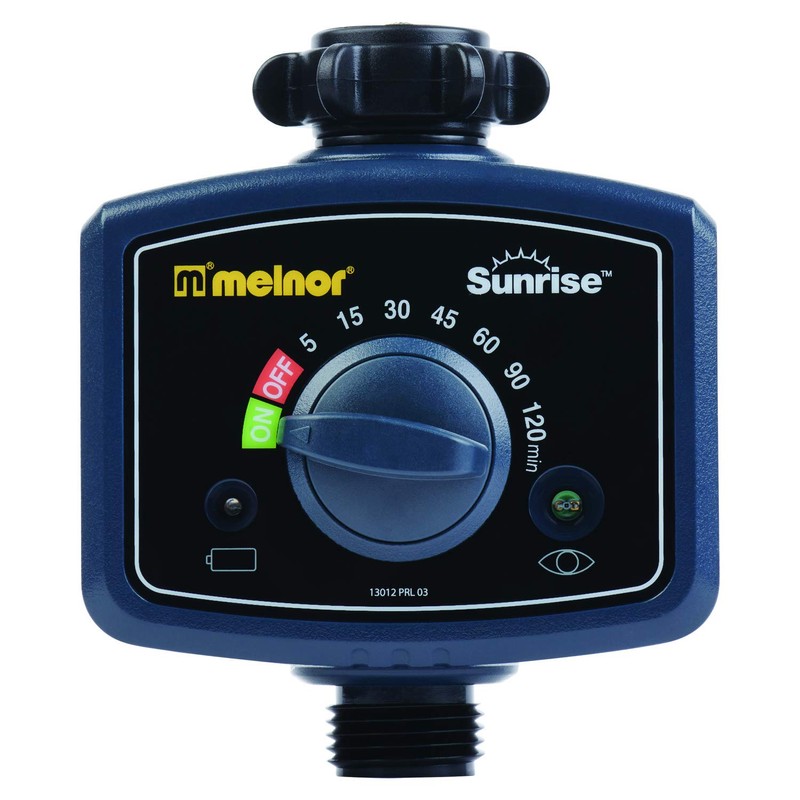 Melnor 65082-AMZ Sunrise Once-A-Day Water Timer and 3 pcs Multi-Adjustable