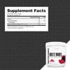 NutraBio Organic Beet Root Powder Superfood with Nitrates and Antioxidants