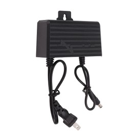 KAKAKE - Adaptador de corriente de 12 V 2 A, enchufe de fuente de alimentación impermeable antioxidante resistente a la intemperie para monitor de cámaras de vigilancia 2)