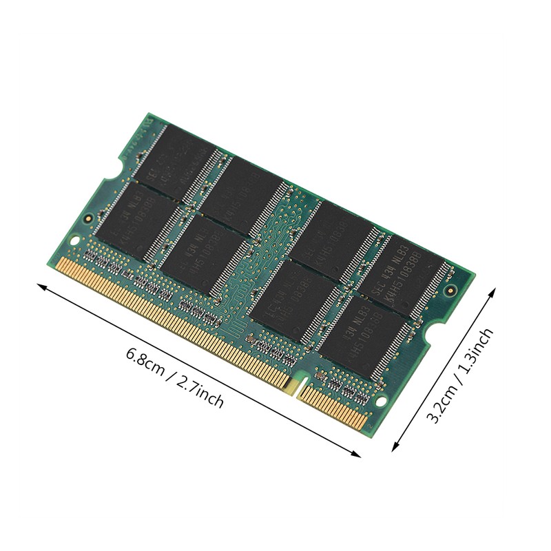 200Pin Mini High Quality DDR1 1GB 400MHz PC3200 Memory Ram