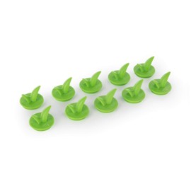 Klarstein GrowIt Accessory Set - Replacement 10 Light Protection Caps for Indoor Greenhouse, Suitable for GrowIt Smart Indoor Garden, Green