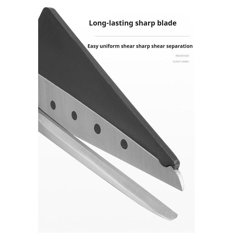 XingCRYao Pizza Cutter and Server, Stainless Steel Blade, Soft Grip