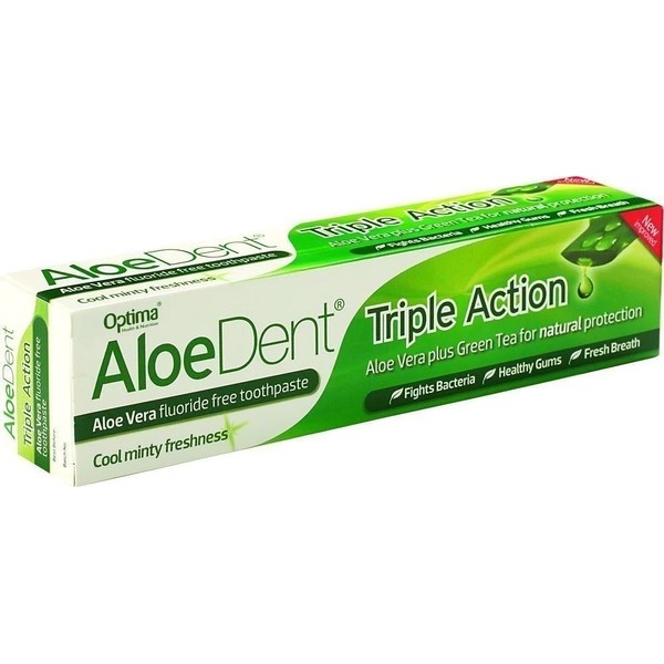 Optima AloeDent Triple Action, Aloe Vera plus Co Q10 100ml