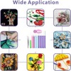 DACUAN Paper Quilling Tools Slotted Kit, 12 Pack Different Sizes