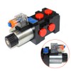 Hydraulic Solenoid Selector/Diverter Valve, 13 GPM Flow Rating, 50LPM Max
