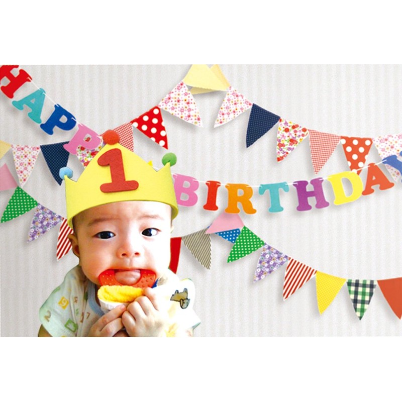 memorial birthday felt crown pink