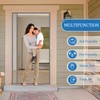 LONGEAS Magnetic Screen Door Left Right Side Opening Upgraded PET