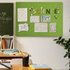 Large Bulletin Board - 48 x 36 Inches, Decorative Felt
