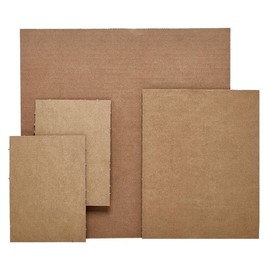 Single Wall Corrugated Cardboard 15" X 15" | Quantity: 50