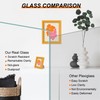 THKRLOF 8x10 Picture Frame with Real Glass, Wooden cute 8