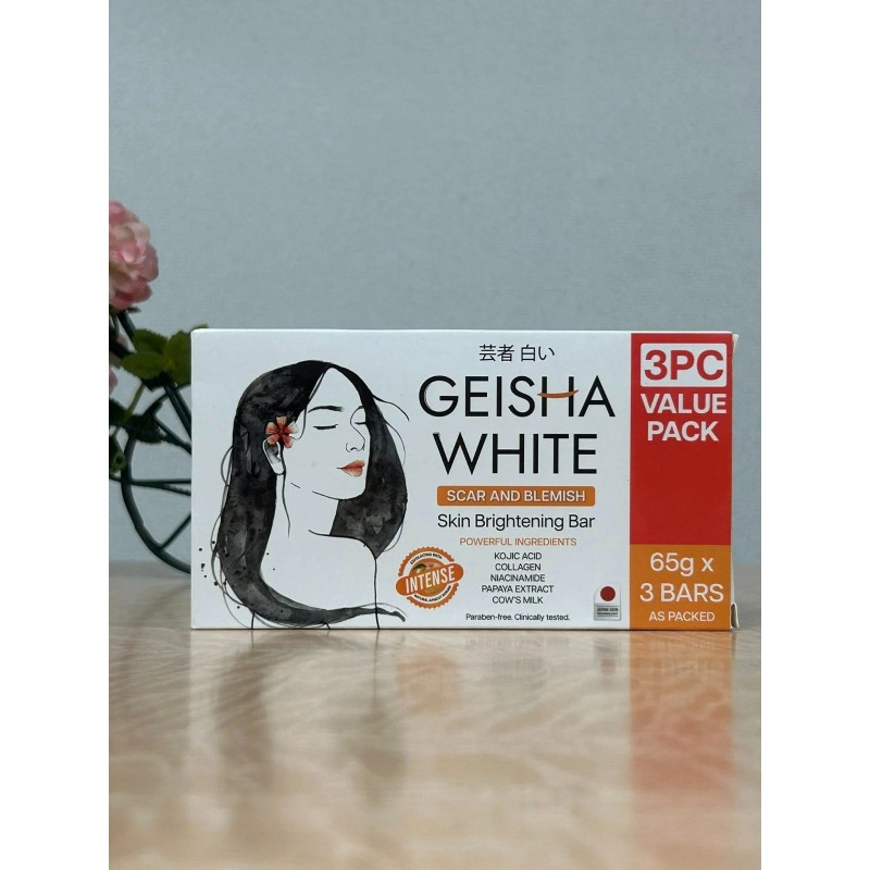 Geisha White - CLASSIC & INTENSE - Scar and Blemish
