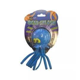 Club Earth Octo-Splash Pool Toy Water Bomb Splash Ball BLUE Octopus Throw OCSP