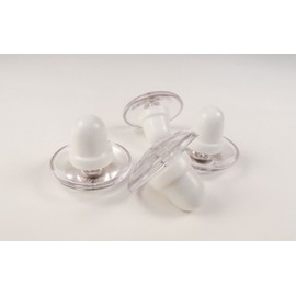 PinionPins Replacement Clear Magnetic Duvet Clips, Pack of 8, Comforter Fasteners, Safe Locking, and Holds up to 10lbs. Magnetic Key to Unfasten Pins is NOT Included.