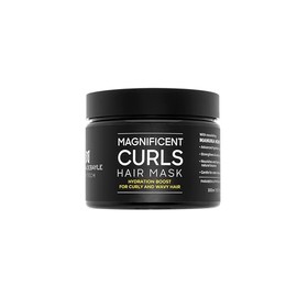 MARTHA DEBAYLE Mascarilla MAGNIFICENT CURLS, Boost de hidratacin para pelo chino y ondulado, Con miel de manuka nutritiva, Sin parabenos y ftalatos,  