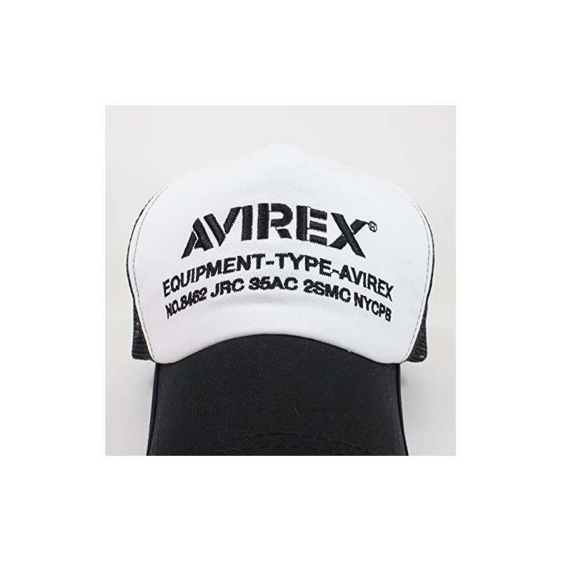 AVIREX Avilex Men's Mesh Cap, NUMBERING USA, Large Size, XL,