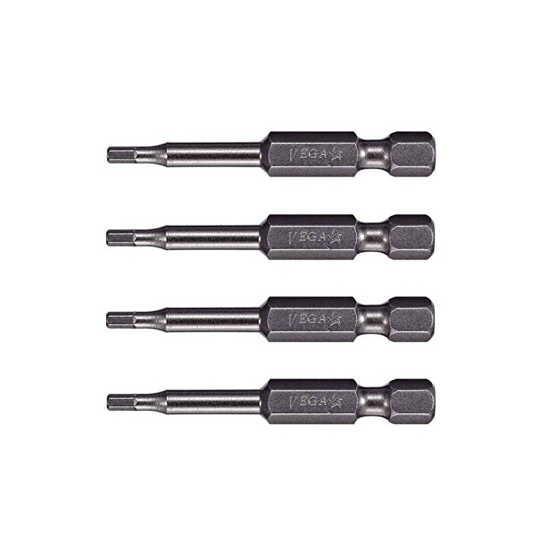 VEGA 5/16" Hex Power Bits. Professional Grade ¼ Inch Hex