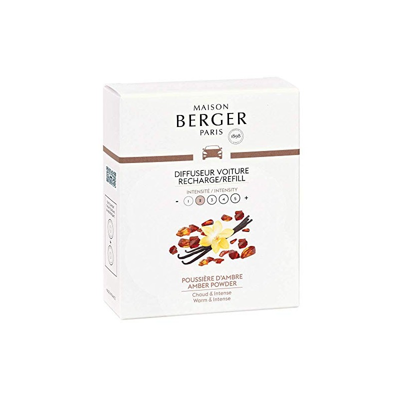 Set of 2 Car Odor Diffuser Refill - Ceramic System