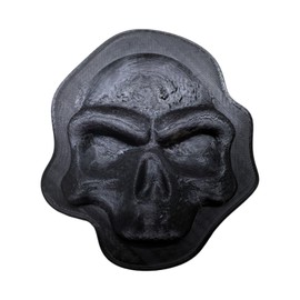 XJPONGC Skull Holder Black Dagger Dice Dice Tower Dungeons and Dragons RPG Tabletop Roleplaying Game Jail D&D (7PCS D20 Dice Set Included) Black