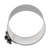 LANZZAS Stove Pipe Sealing Clamp Diameter 180 mm Unpainted Flue