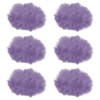 QUARKZMAN Pack of 6 Fur Microphone Wind Protection 10 mm