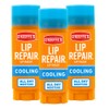 Bálsamo reparador de labios O'Keeffe's K0710130 (empaque de 6), K0710116