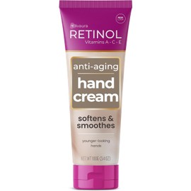 Skincare Ldel Cosmetics Retinol Hand Cream, 3.52-Ounce Tube, Retinol, SKIN_MOISTURIZER, Solido, 1 Unidades