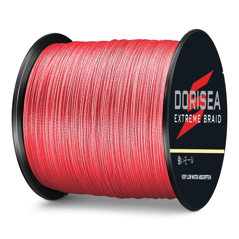 DORISEA Extreme Braid 100% Pe 1000m Braided Fishing Line 6-500lb