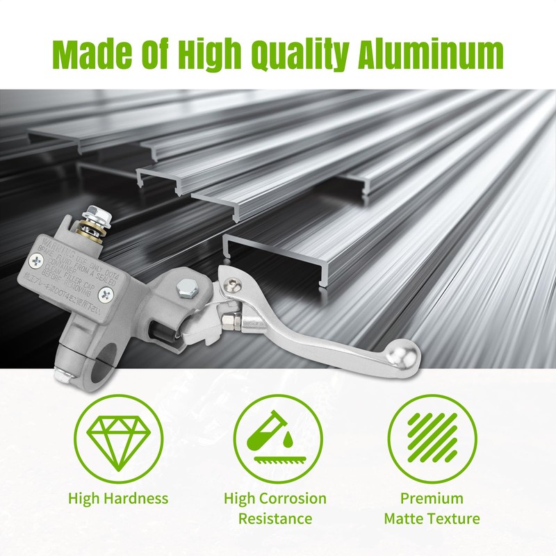 RIDLOG Front Brake Master Cylinder Brake Switch Fit for Kawasaki