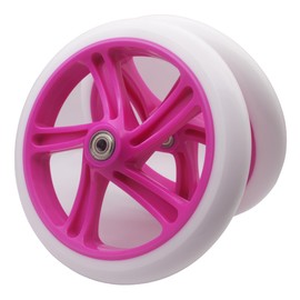 2PCS 200mm Adult Scooter Wheels with Abec 9 Bearings for Razor and Adult Kick Scooters (Purple)