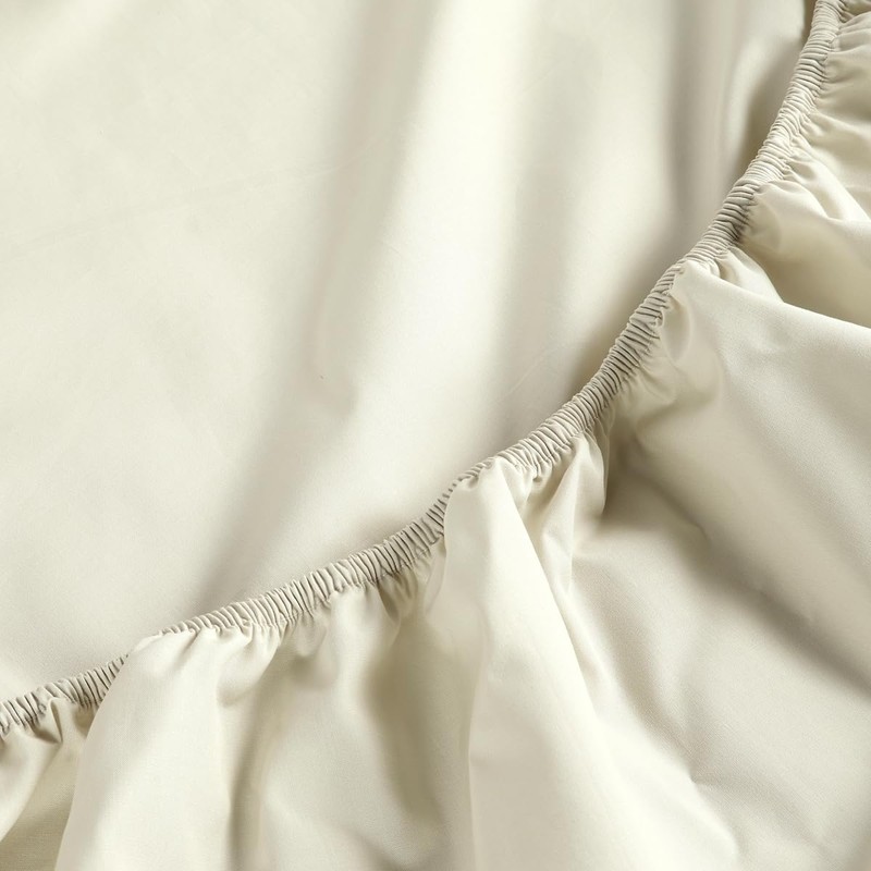Christy 200TC Organic Single Fitted Sheet | Hazelnut Beige |