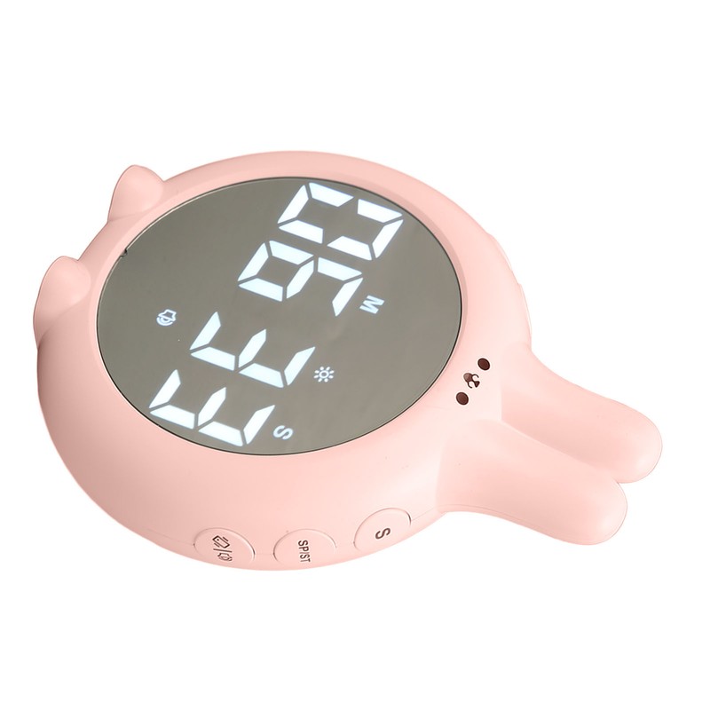 Cute Digital Timer Multifunctional High Accuracy Magnetic Kids Countdown Timer