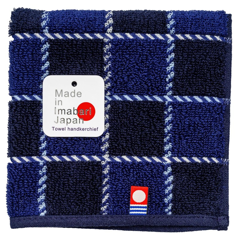 Nishio IBT-504-01-2P Imabari Towel Certified Hand Towel, Men's, Set of