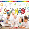 Withu Science Backdrop White Board Cartoon Chemical Equipment Experimental Study