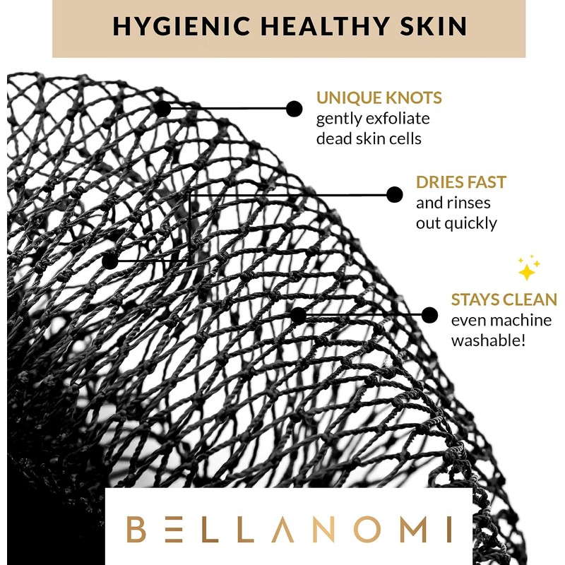 Esponja Exfoliante Africana Bellanomi – Limpieza Profunda y Piel Suave