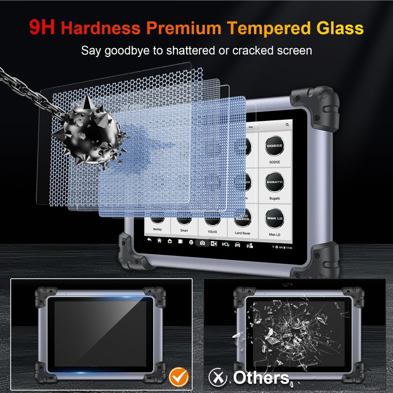 BSTW for Autel Scanner 9.7-Inch Screen Protector for Autel MX908B/908PRO/MS908SPOR/MaxiSys